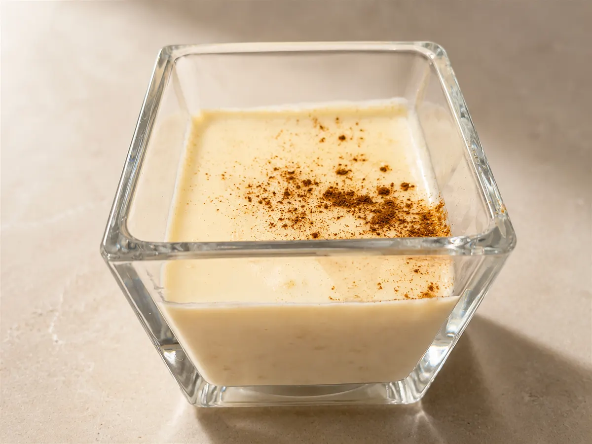 Arroz con leche cremoso